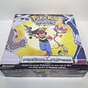 Pokemon Diamond & Pearl Poke Ball Flip Game 2007 Complete